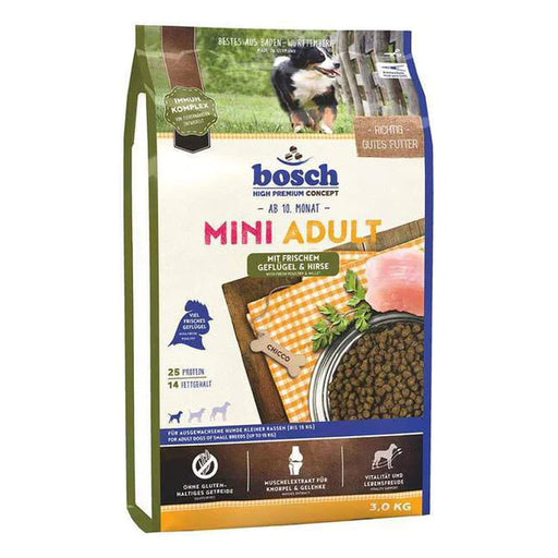 Bosch Dog Adult Mini Poultry & Millet (2 Sizes)