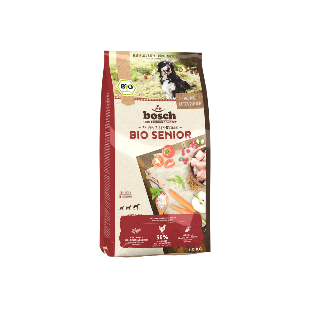Bosch High Premium Bio Senior Dry Dog Food (2 Sizes)