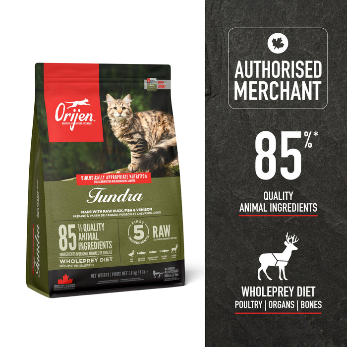 ORIJEN Freeze-Dried Infused Cat Tundra 340g