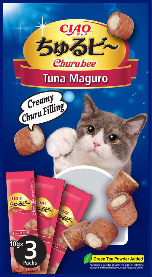CIAO Churu Bee Tuna Maguro Creamy 10g X4pcs
