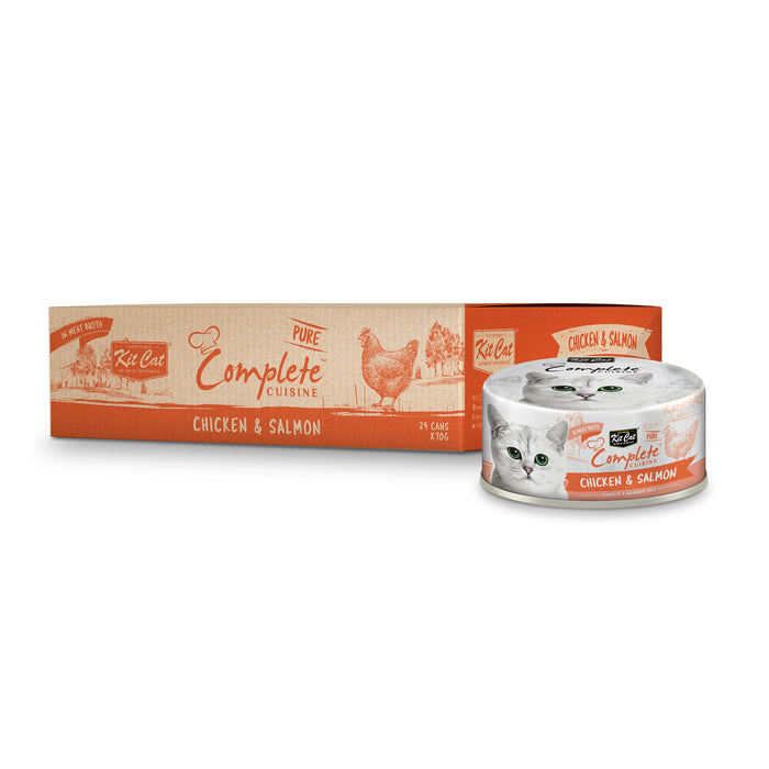 Kit Cat Complete Cuisine Pure Cat Wet Food 70g X 24cans