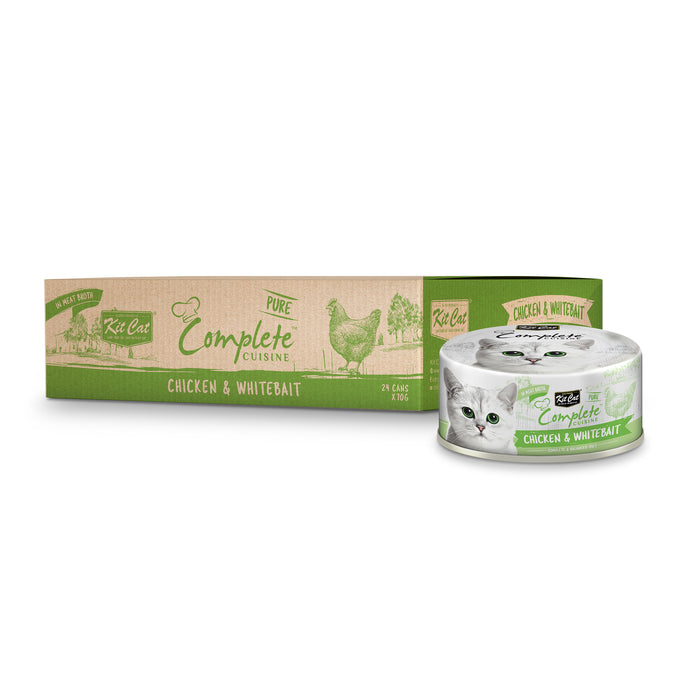 Kit Cat Complete Cuisine Pure Cat Wet Food 70g X 24cans