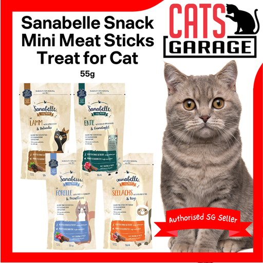 Sanabelle Snack Mini Meat Sticks Treat for Cat 55g