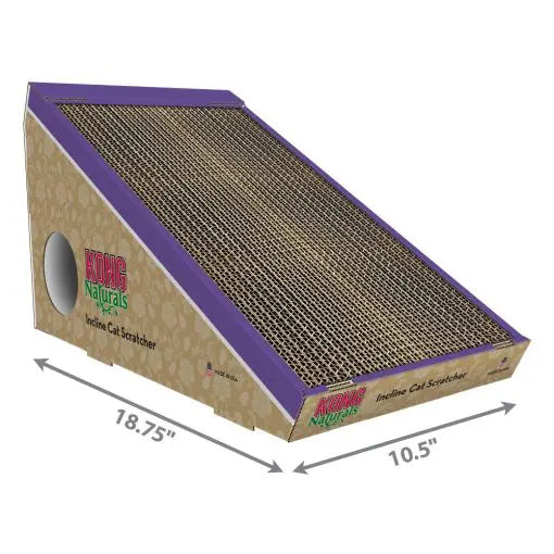 KONG Natural Incline Cat Toy Scratcher