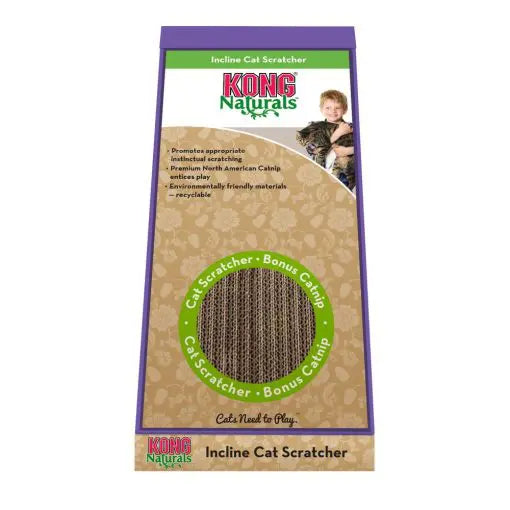 KONG Natural Incline Cat Toy Scratcher