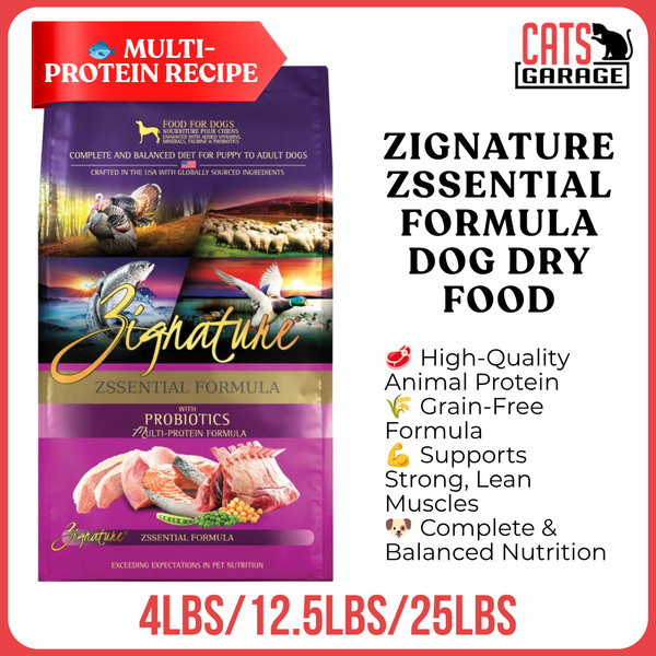 Zignature ZSsential Formula Dog Dry Food (3 Sizes)