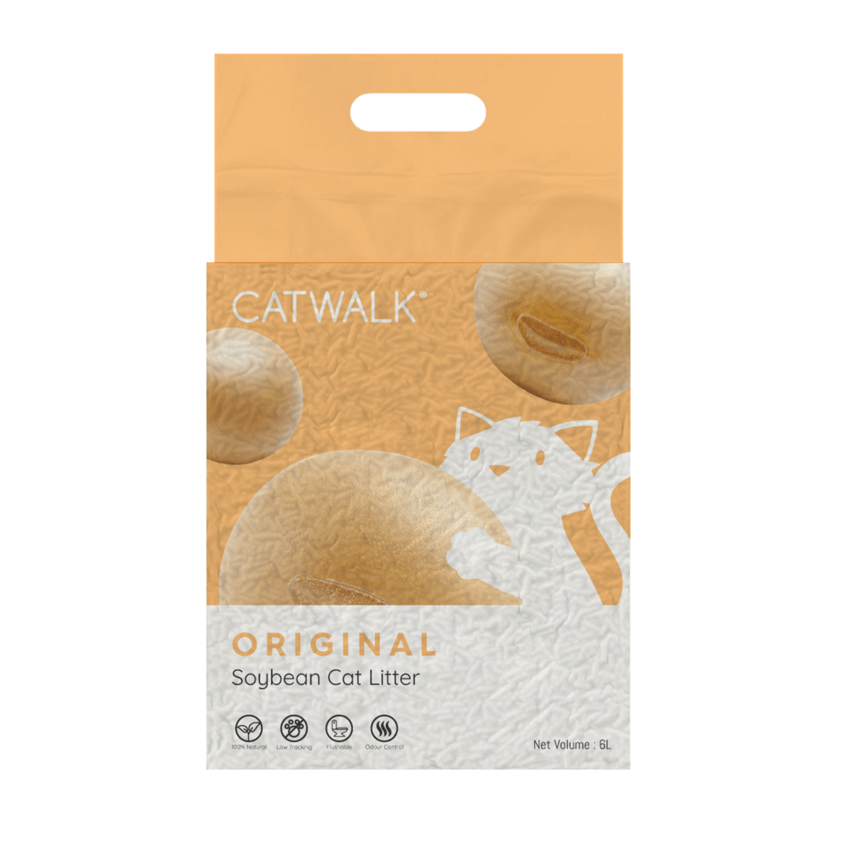 Catwalk SOYBEAN Tofu Cat Litter 6L X6 — Cats Garage