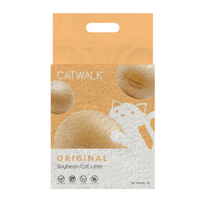 Catwalk SOYBEAN Tofu Cat Litter 6L X6