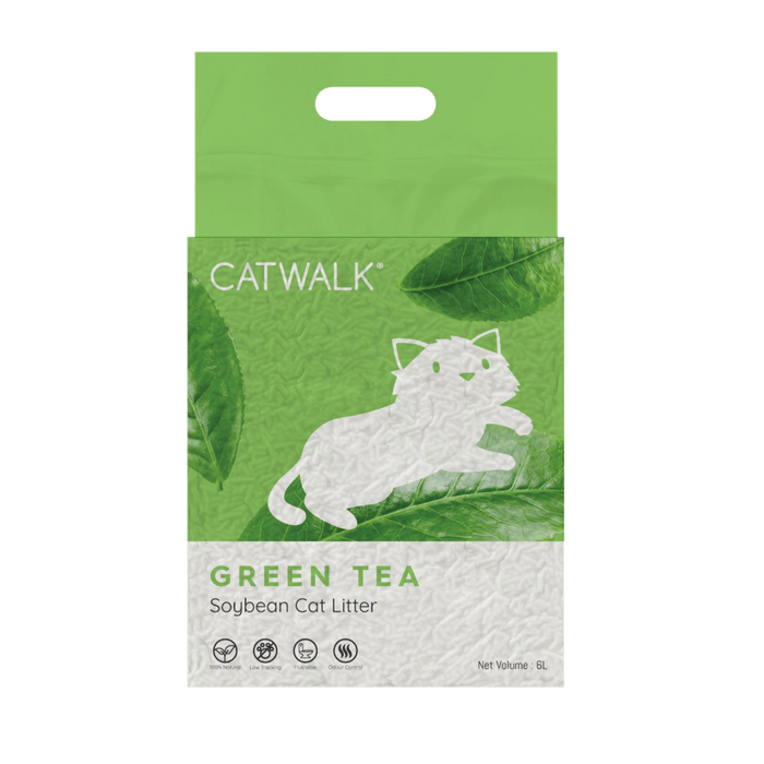 Catwalk GREEN TEA Tofu Cat Litter 6L X6