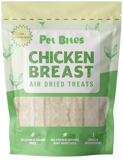 Pet Bites 100% Air Dried Chicken Breast (2 Sizes)