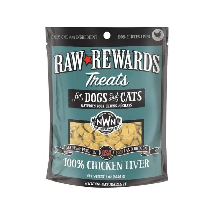 Northwest Naturals Raw Rewards & Frozen/Freeze-Dried Treats for Dogs & Cats 1oz - 10oz