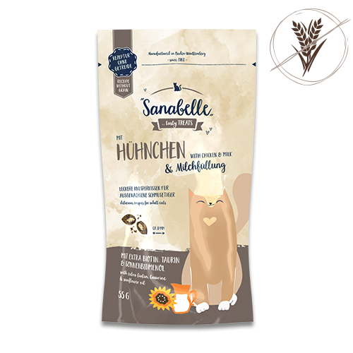 Sanabelle Crispies Snack Treat for Cat 55g