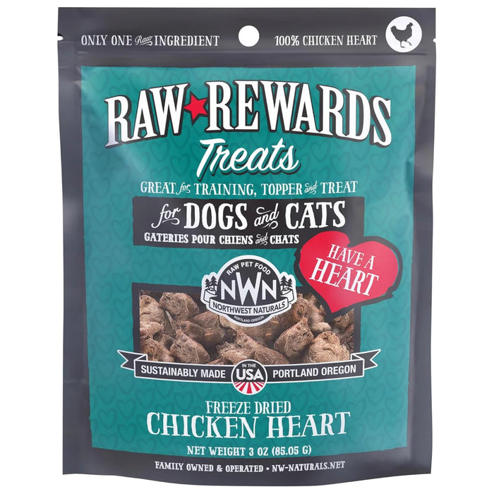 Northwest Naturals Raw Rewards & Frozen/Freeze-Dried Treats for Dogs & Cats 1oz - 10oz