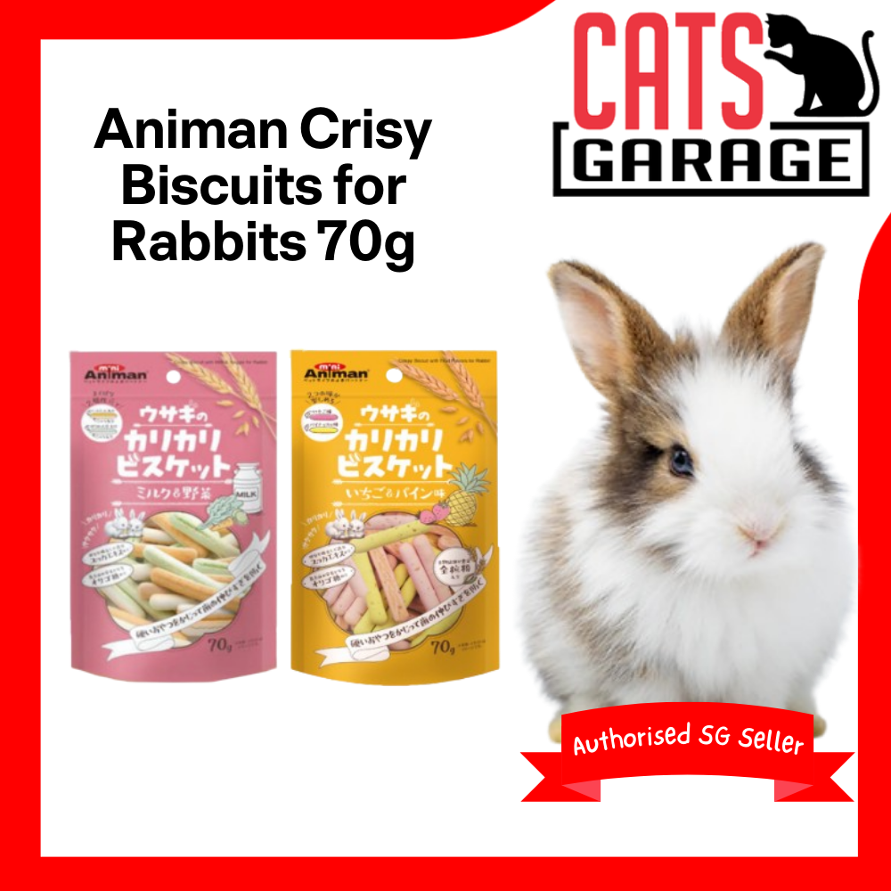 Animan Crispy Biscuits for Rabbits 70g