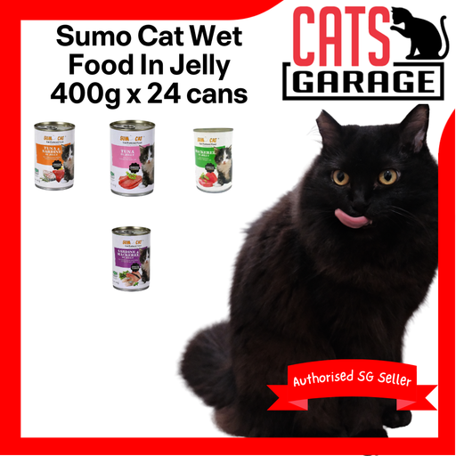 Sumo Cat Wet Food In Jelly 400g x 24 cans