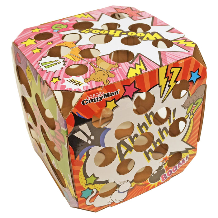 CattyMan Interactive Puzzle Fun Box & Fortune Playing Box Cat Toy