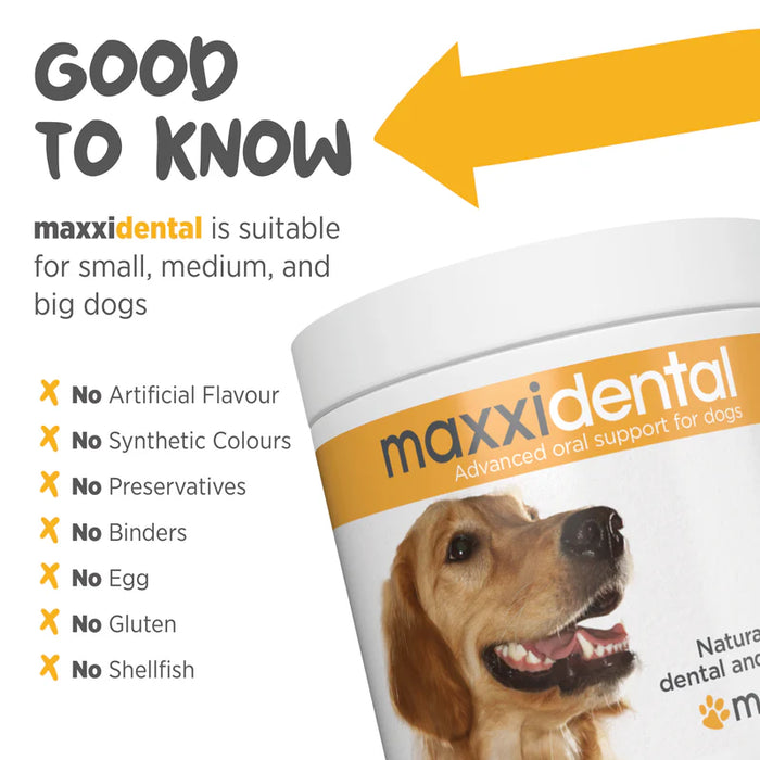 MaxxiPaws  MaxxiDental for dogs 140g
