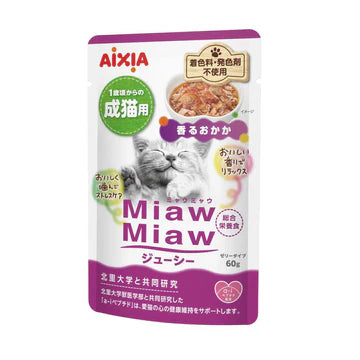 Aixia Miaw Miaw Juicy Pouch Cat Wet Food 60g