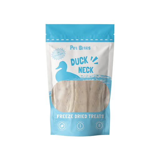 Pet Bites 100% Freeze Dried Duck Neck 80g