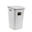 Stefanplast Elegance Laundry Hamper White 50L