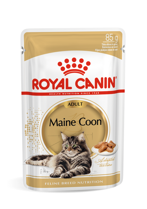 Royal Canin Feline Pouch Maine Coon Adult Cat Wet Food 85g X12