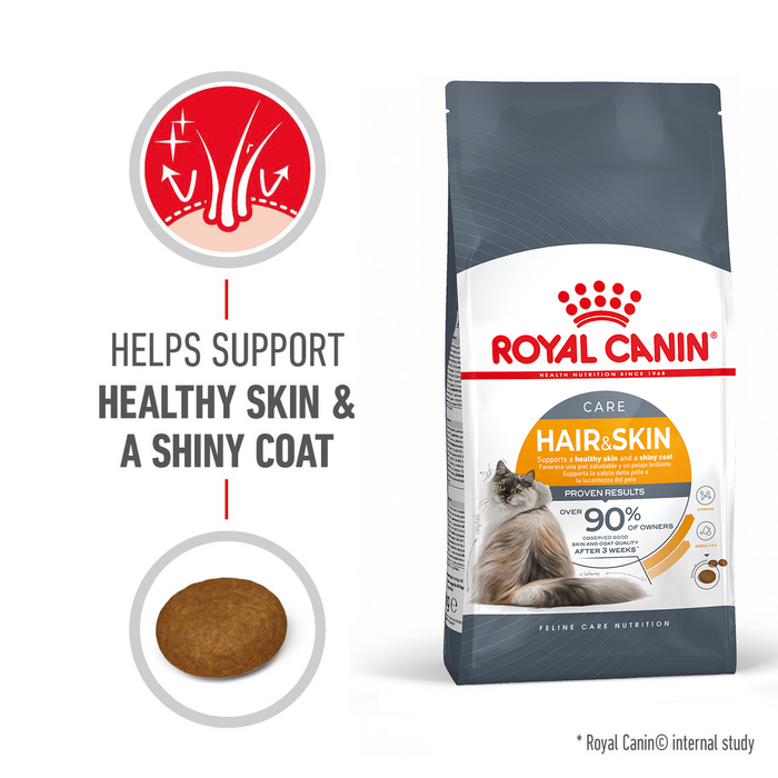 Royal Canin Feline Hair & Skin Care Cat Dry Food (3 Sizes)