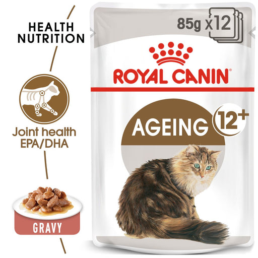 Royal Canin Feline Pouch Ageing 12+ Cat Wet Food 85g X12