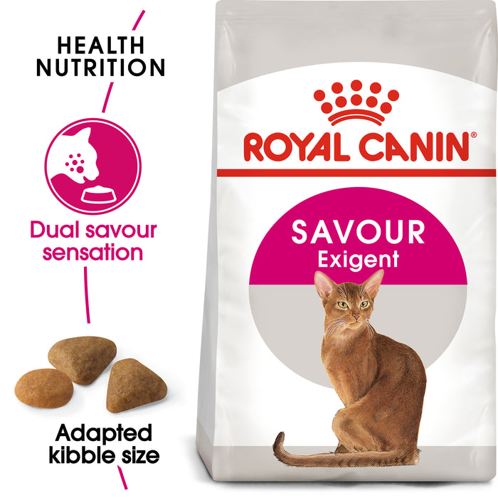 Royal Canin Feline Exigent Savour Cat Dry Food (2 Sizes)