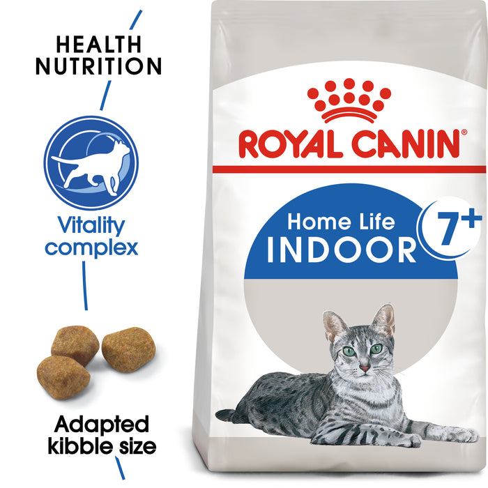Royal Canin Feline Indoor 7+ Cat Dry Food  (2 Sizes)
