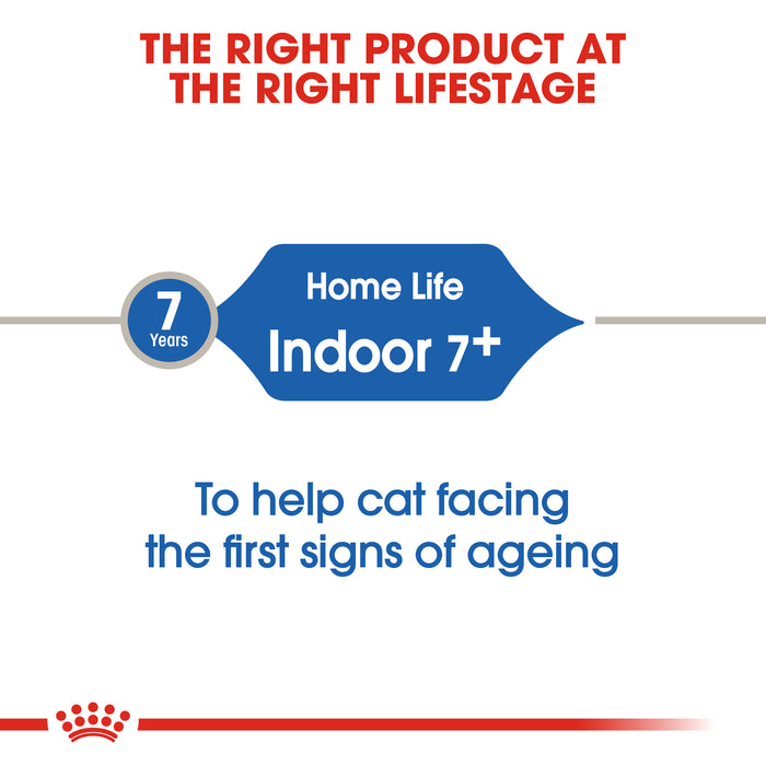 Royal Canin Feline Indoor 7+ Cat Dry Food  (2 Sizes)
