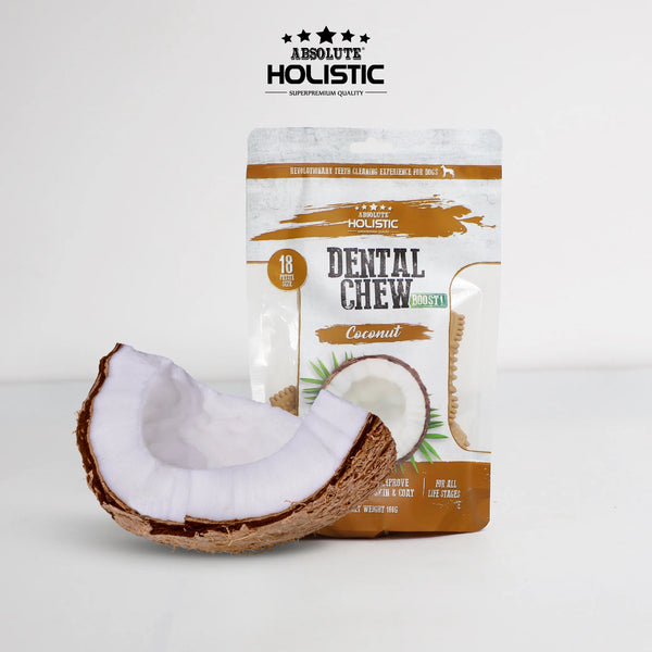 Absolute Holistic Value Pack BOOST Coconut Dental Chews for Dogs 160g