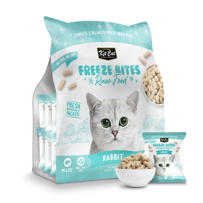 Kit Cat Freeze Bites Raw Cat Food 15g X 15Packs