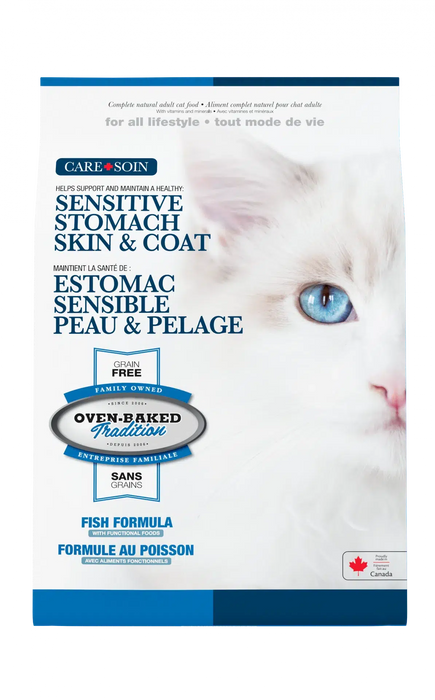 Oven-Baked Tradition Hypoallergenic Grain Free Cat Dry Food 5lb - 10lb