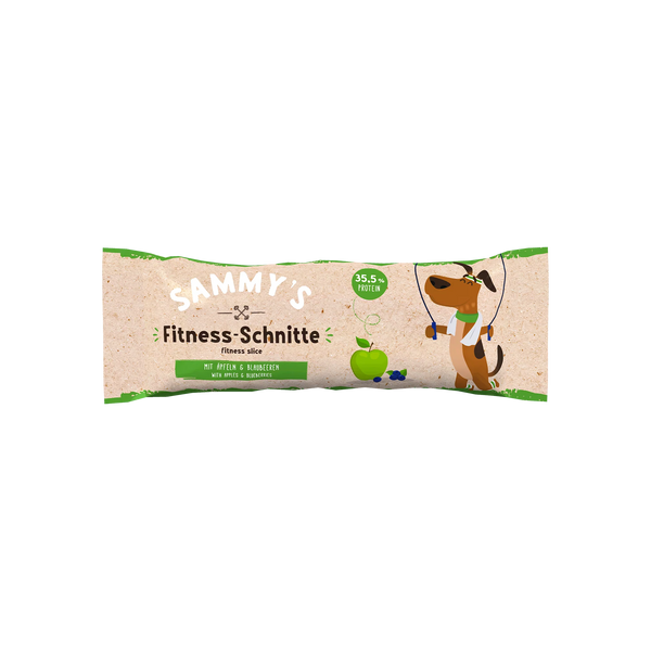 Bosch Sammy’s Fitness Slice with Apples & Blueberries 25g