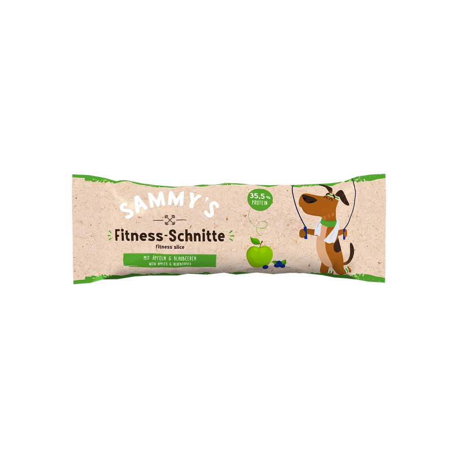 Bosch Sammy’s Fitness Slice with Apples & Blueberries 25g