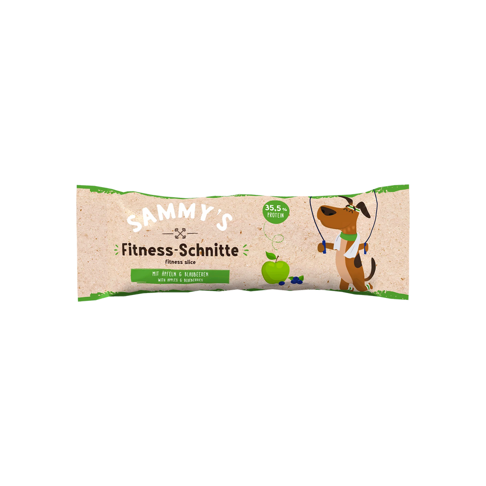 Bosch Sammy’s Fitness Slice with Apples & Blueberries 25g