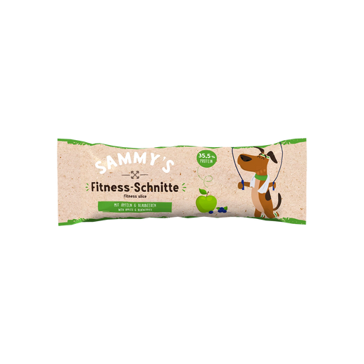 Bosch Sammy’s Fitness Slice with Apples & Blueberries 25g