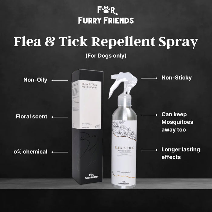 For Furry Friends Flea & Tick Series Repellent Spray for Dog (2 Sizes)