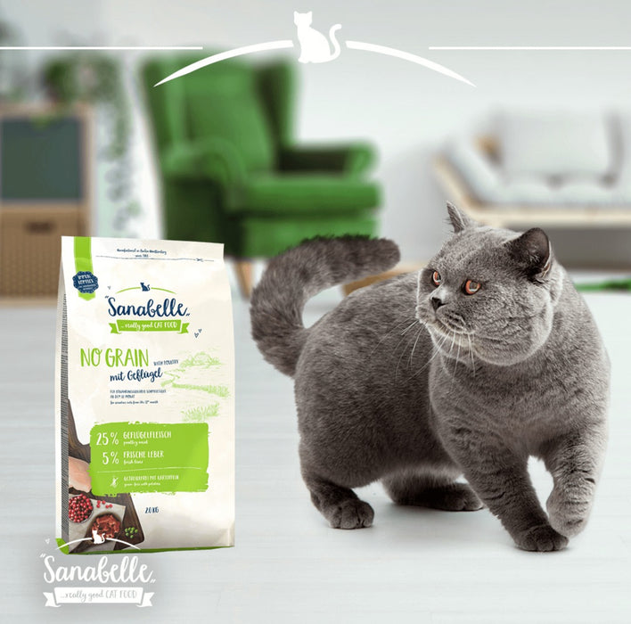 Sanabelle No Grain Poultry Cat Dry Food (2 Sizes)