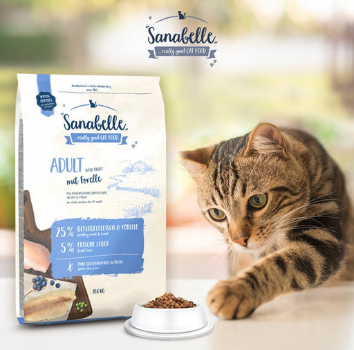 Sanabelle Adult With Fine Trout Cat Dry Food (2 Sizes)