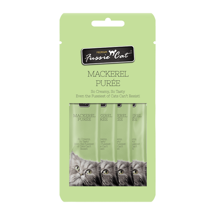 Fussie Cat Puree Premium Cat Treats 56g | Assorted Flavor