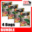 Fussie Cat Bentonite Litter FRUITY 10L x 4 Bags