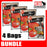 Fussie Cat Bentonite Litter PEACH 10L x 4 Bags