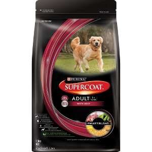 Supercoat Adult Beef Dry Dog Food 1.5kg