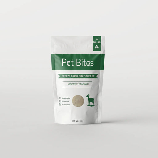 Pet Bites 100% Freeze Dried Goat Cheese 100g