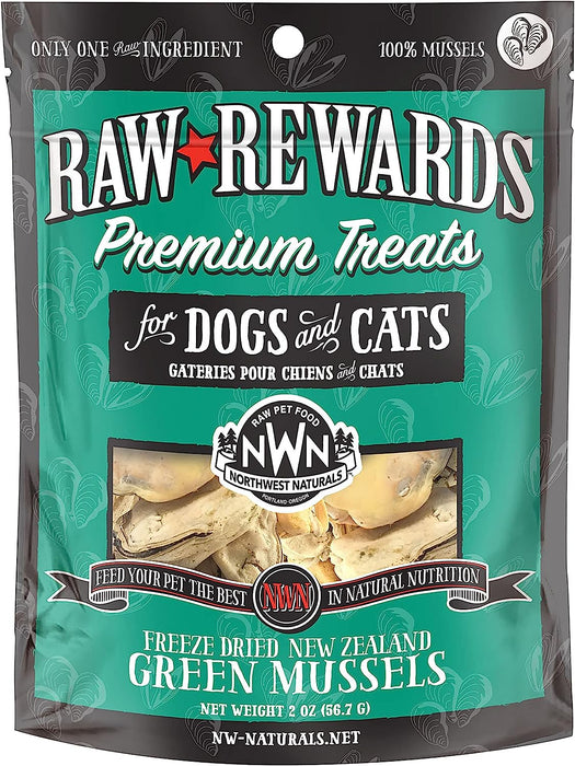 Northwest Naturals Raw Rewards & Frozen/Freeze-Dried Treats for Dogs & Cats 1oz - 10oz