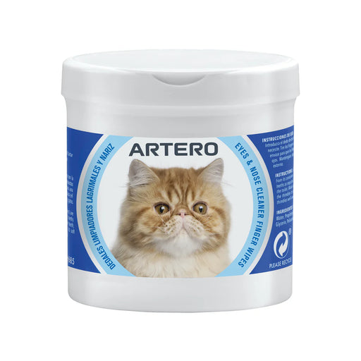Artero 4Cats Finger Wipes Eyes/Nose, 50uds