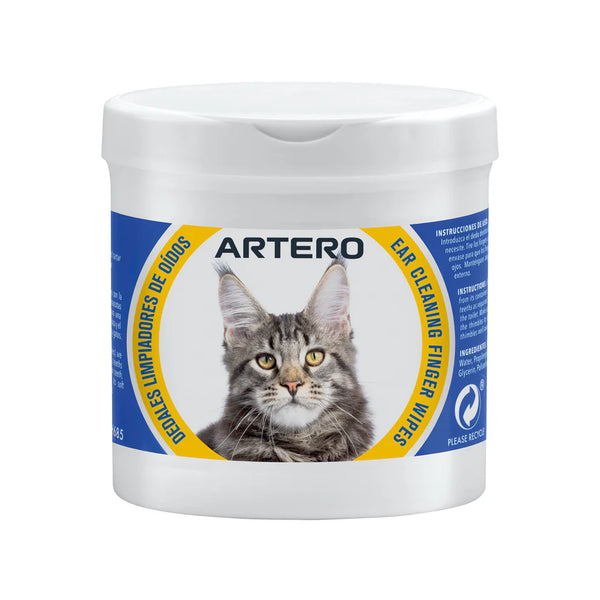 Artero 4Cats Finger Wipes Ears, 50uds