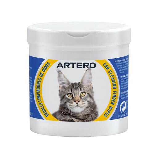 Artero 4Cats Finger Wipes Ears, 50uds
