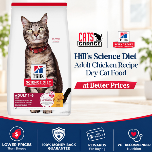 Hill's Science Diet Adult Chicken Recipe Dry Cat Food